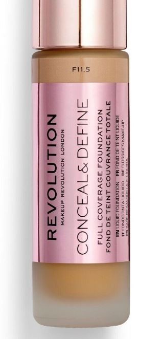 REVOLUTION Fond De Teint Liquide Conceal&Define Coloris 11.5 23mL