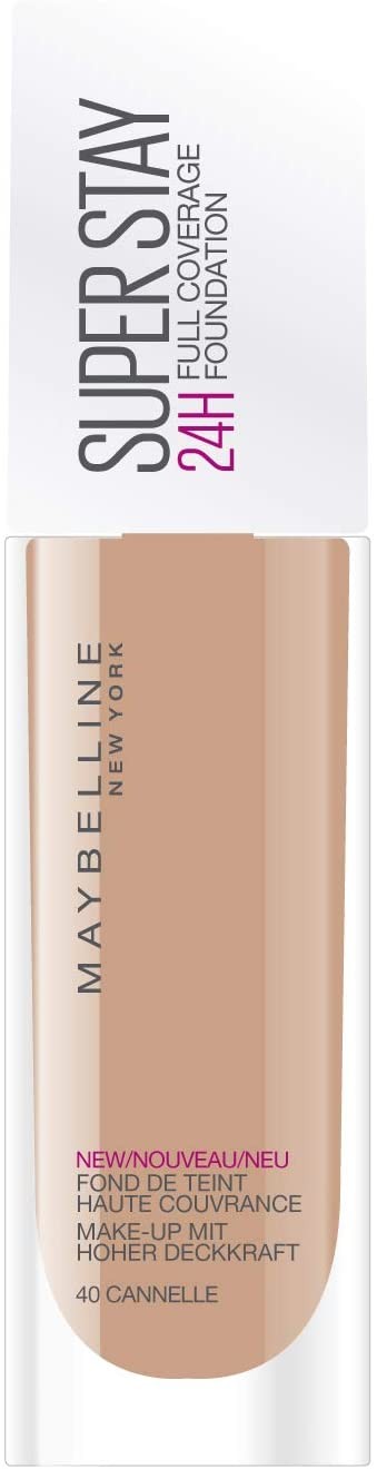 Maybelline New York - Fond de Teint Fluide - Superstay 24H - Cannelle (40) - 30 ml