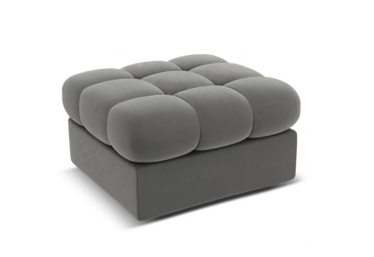 MICADONI - Justin pouf Gris