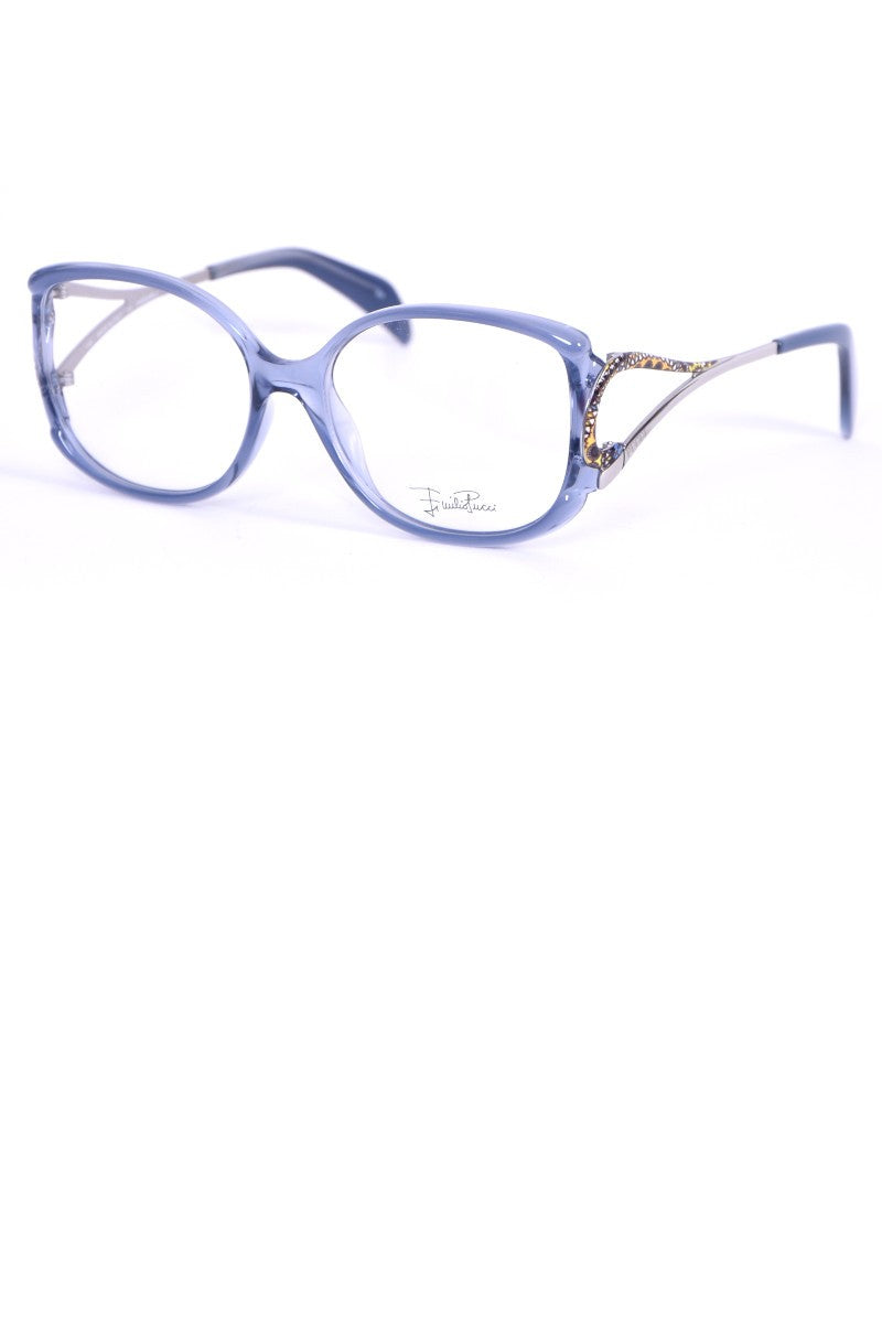 Montures pour verres optiques - Bleu et jaune - Emilio Pucci