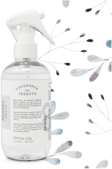 Mr Mrs Fragrance Spray pour tissu Lilie blanc 250 ml