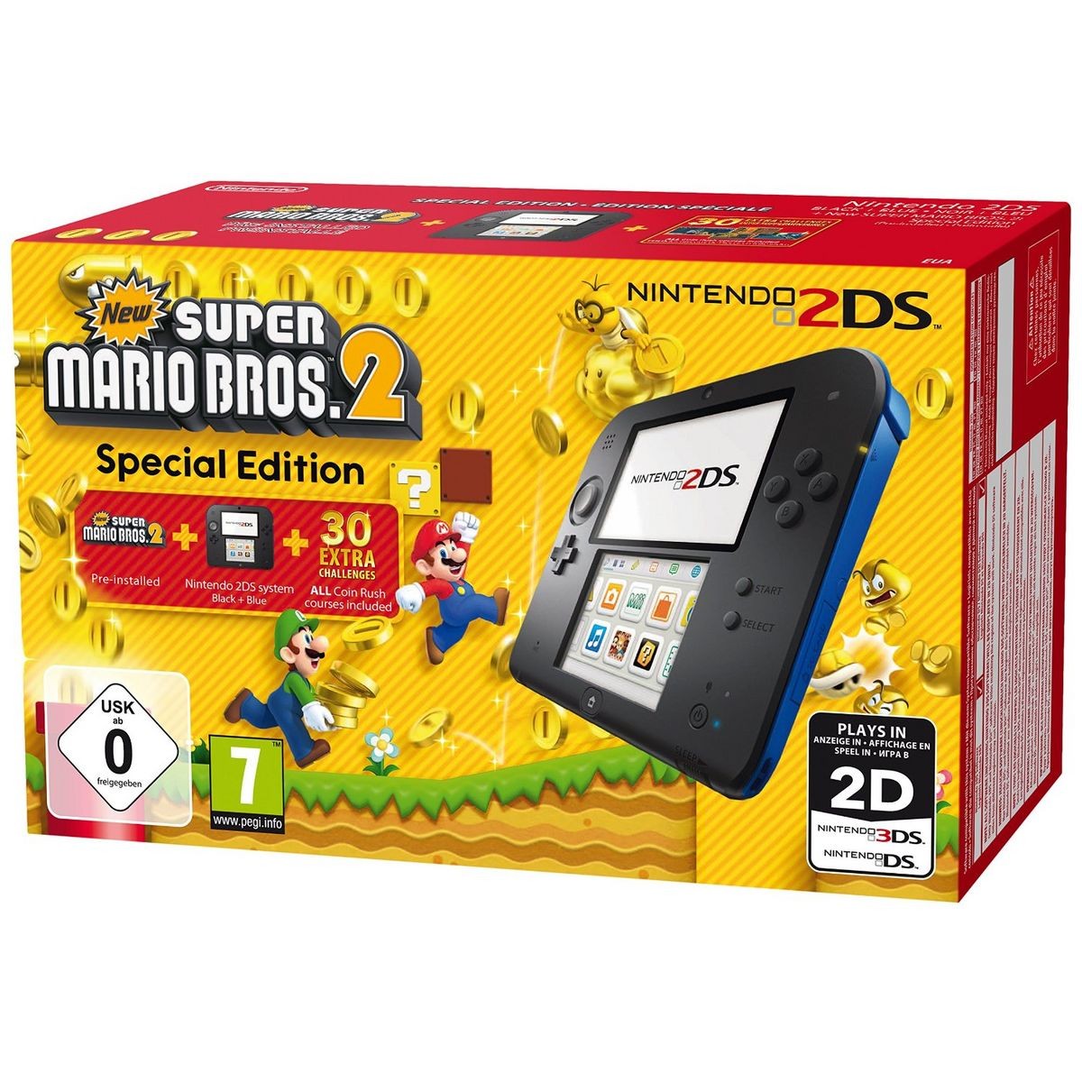 Nintendo 2DS - New Super Mario Bros. 2 Special Edition