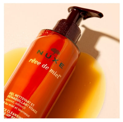 Nuxe Rêve de Miel Gel Nettoyant et Démaquillant Visage 200 ml