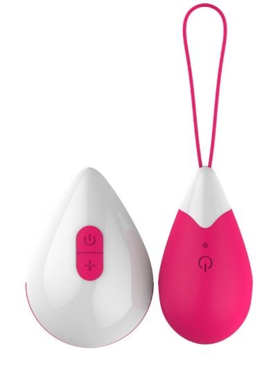 Oeuf vibrant design fuschia 10 vitesses USB - WW-COOFUS