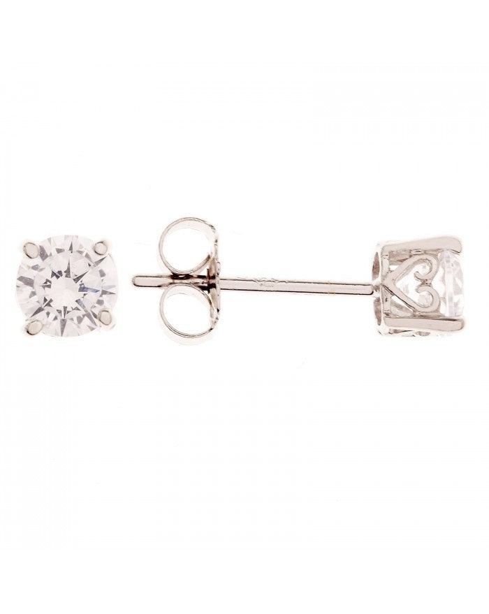 OR ECLAT - Boucle D'oreilles Or blanc