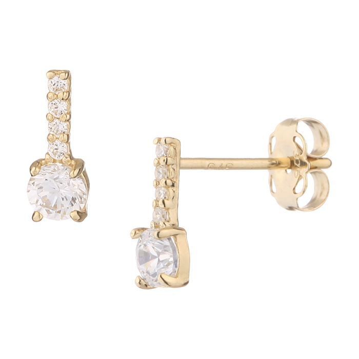 OR ECLAT -  Boucles d'Oreilles Or Jaune
