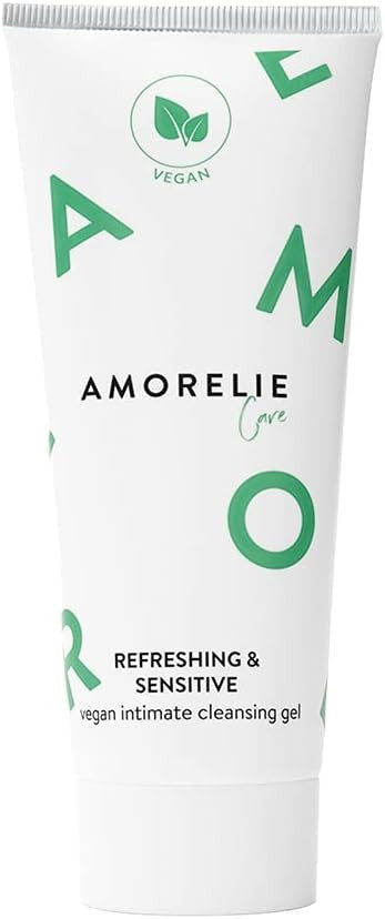 AMORELIE gel nettoyant intime végan et rafraîchissant pour peaux sensibles