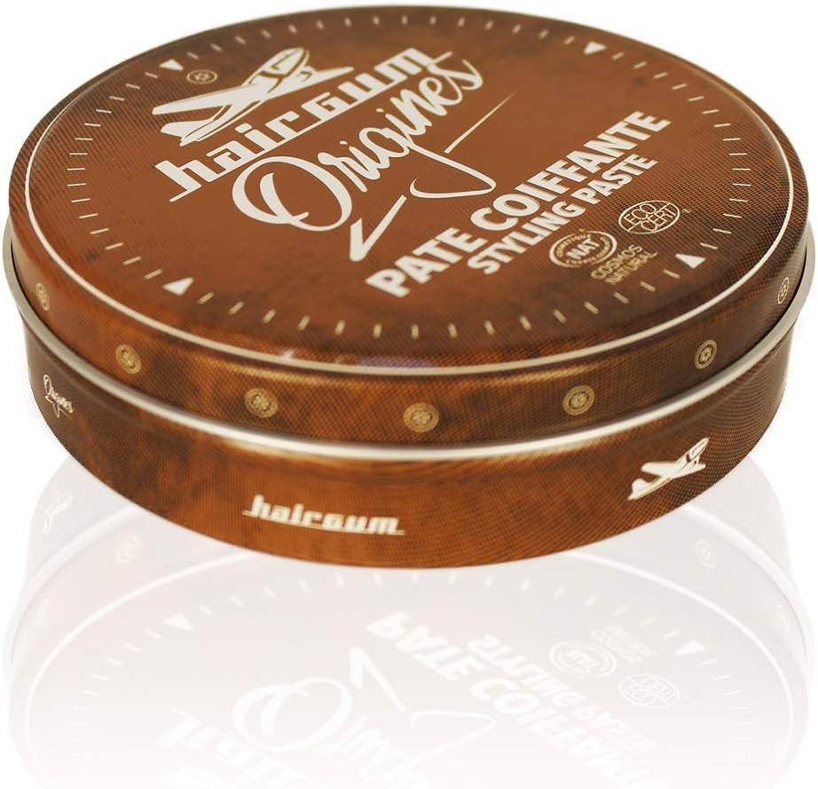 Pâte Coiffante Hairgum Origines - Certifiée naturelle, 100g