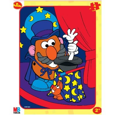 PUZZLE 6 PIÈCES - MONSIEUR PATATE : LE MAGICIEN - MB Jeux