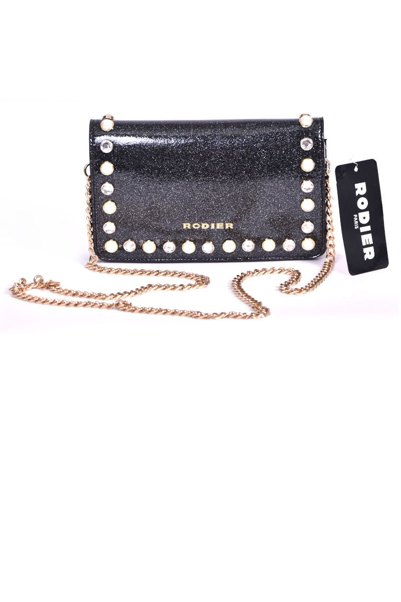 Sac à main Rodier - Lana - Noir pailleté