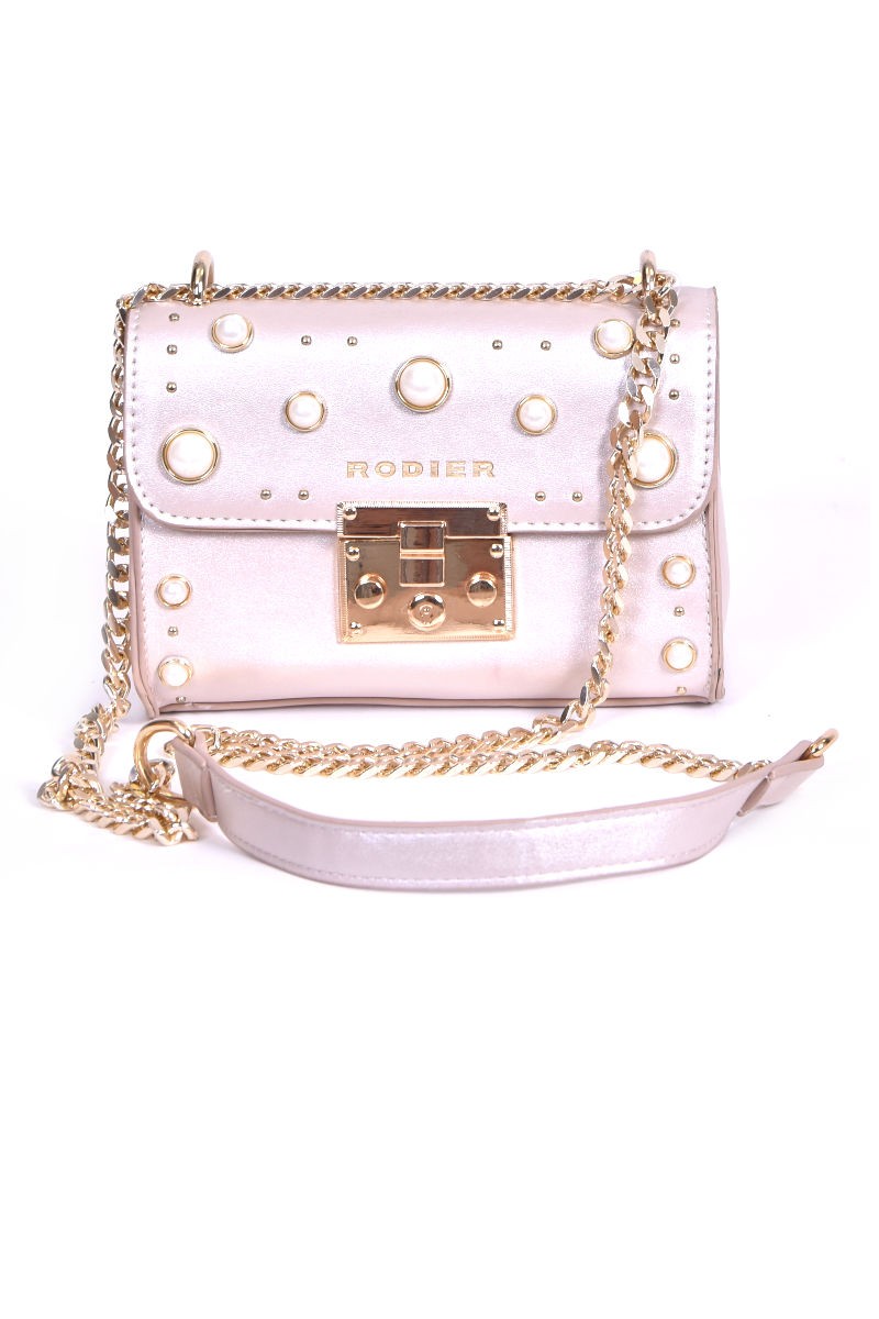 Sac à main Rodier - Lana - Rose irisé