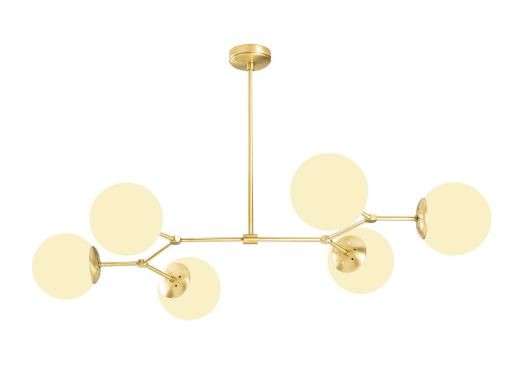 Lampe suspendu Damar - Jaune