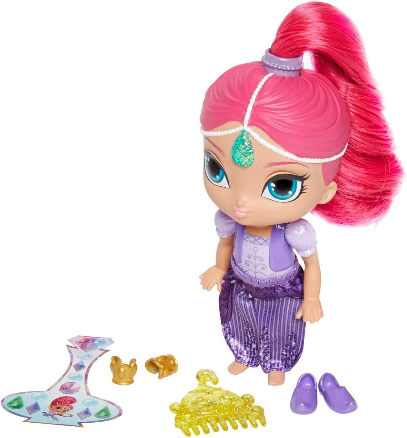 shimmer & shine Poupée, DLH56, Multicolore