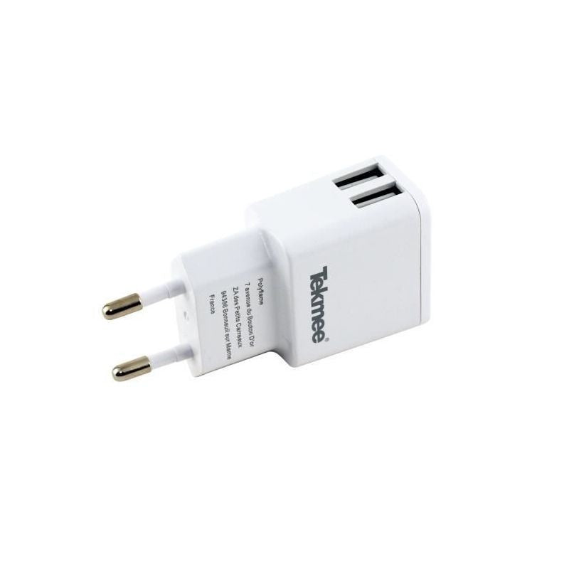 TEKMEE - Chargeur prise usb murale