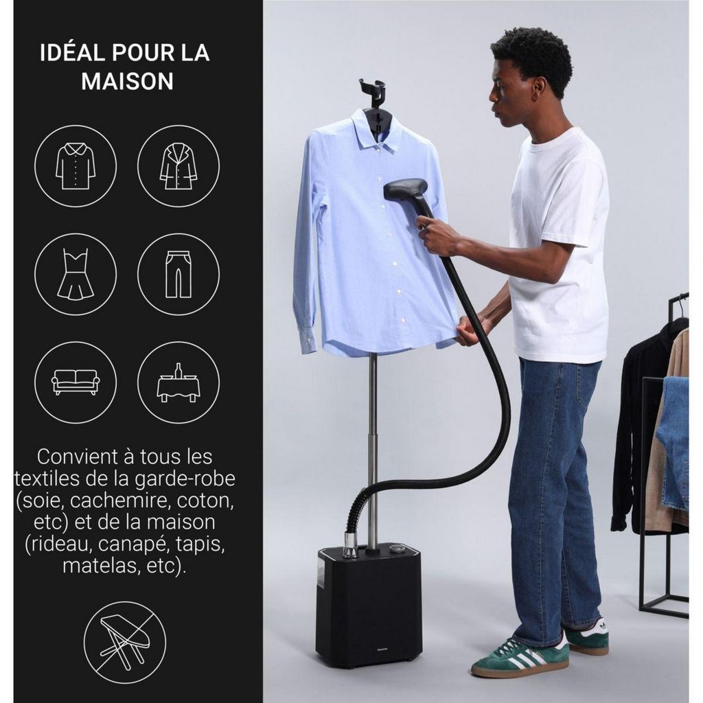 STEAMONE Défroisseur vapeur EUSO2B Sonia