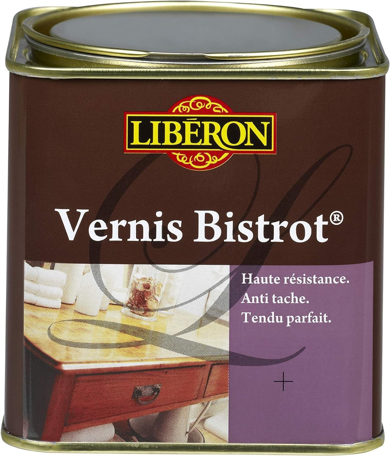 LIBERON Vernis bistrot® pour meubles et objets, Chêne clair, 0,5L