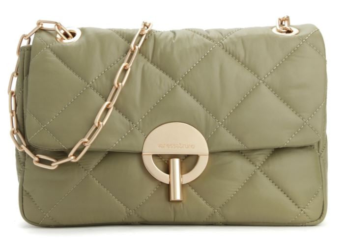 VANESSA BRUNO Sac Moon MM Kaki