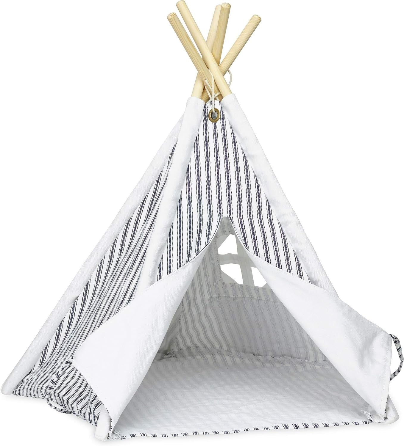 Vilac- Mini-tipi rayé, 800205, Bleu