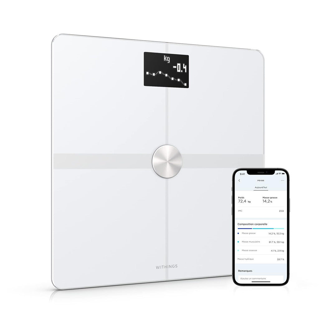 Withings Body + - Balance connectée WIFI Avec Analyse de la Composition Corporelle